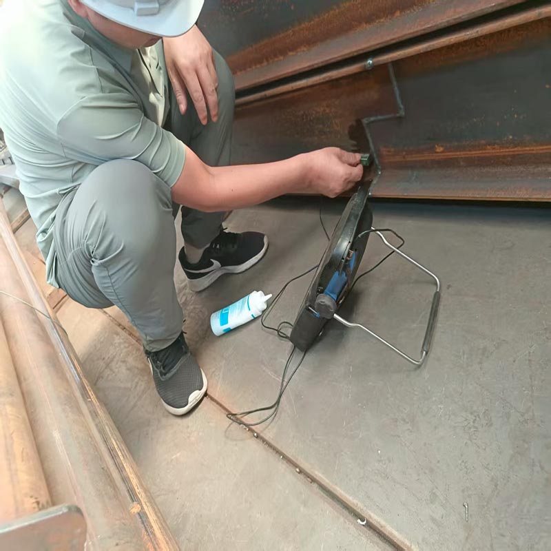 A liweiyuan acélszerkezet sikeresen befejezi Thaiföldre exportált acélszerkezet ultrahangos tesztelését